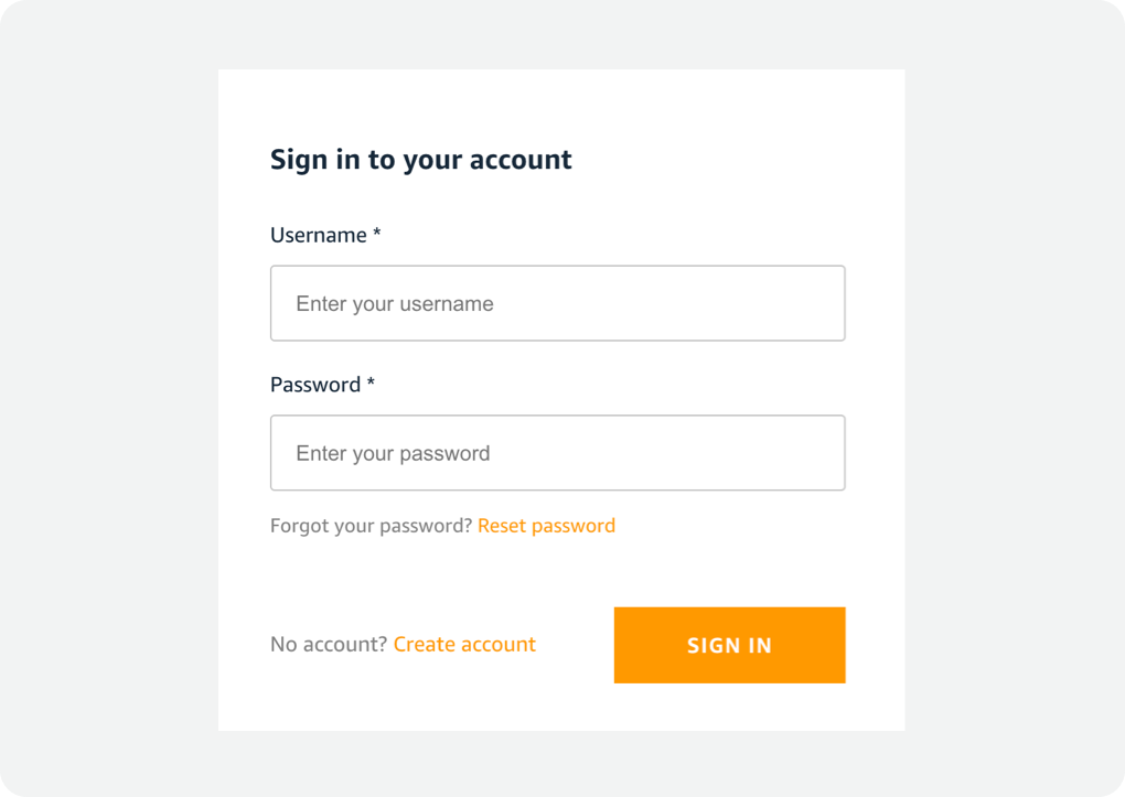 Pre-build UI components Pre-build UI components