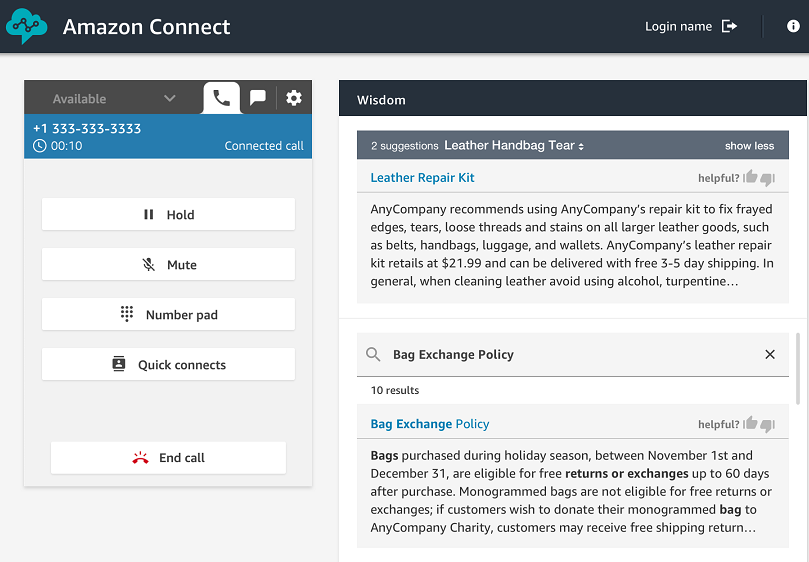 Real-time customer recommendations Real-time customer recommendations