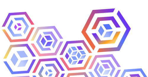 colorful hexagons colorful hexagons