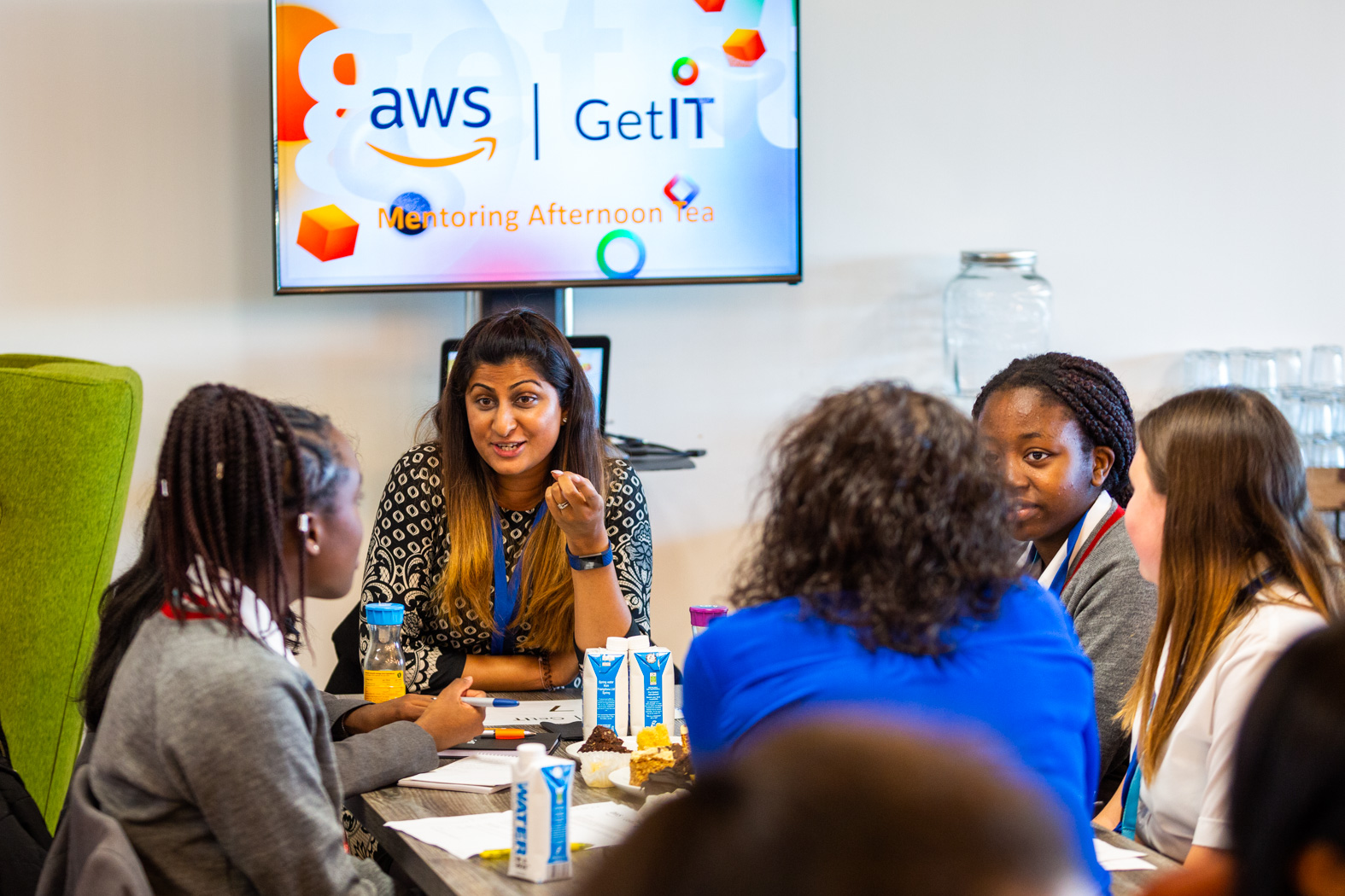 AWS GetIT, Mentoring afternoon tea, 2Oct2019, ©BronacMcNeill AWS GetIT, Mentoring afternoon tea, 2Oct2019, ©BronacMcNeill