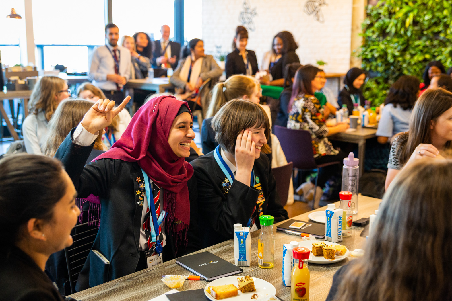 AWS GetIT, Mentoring afternoon tea, 2Oct2019, ©BronacMcNeill AWS GetIT, Mentoring afternoon tea, 2Oct2019, ©BronacMcNeill