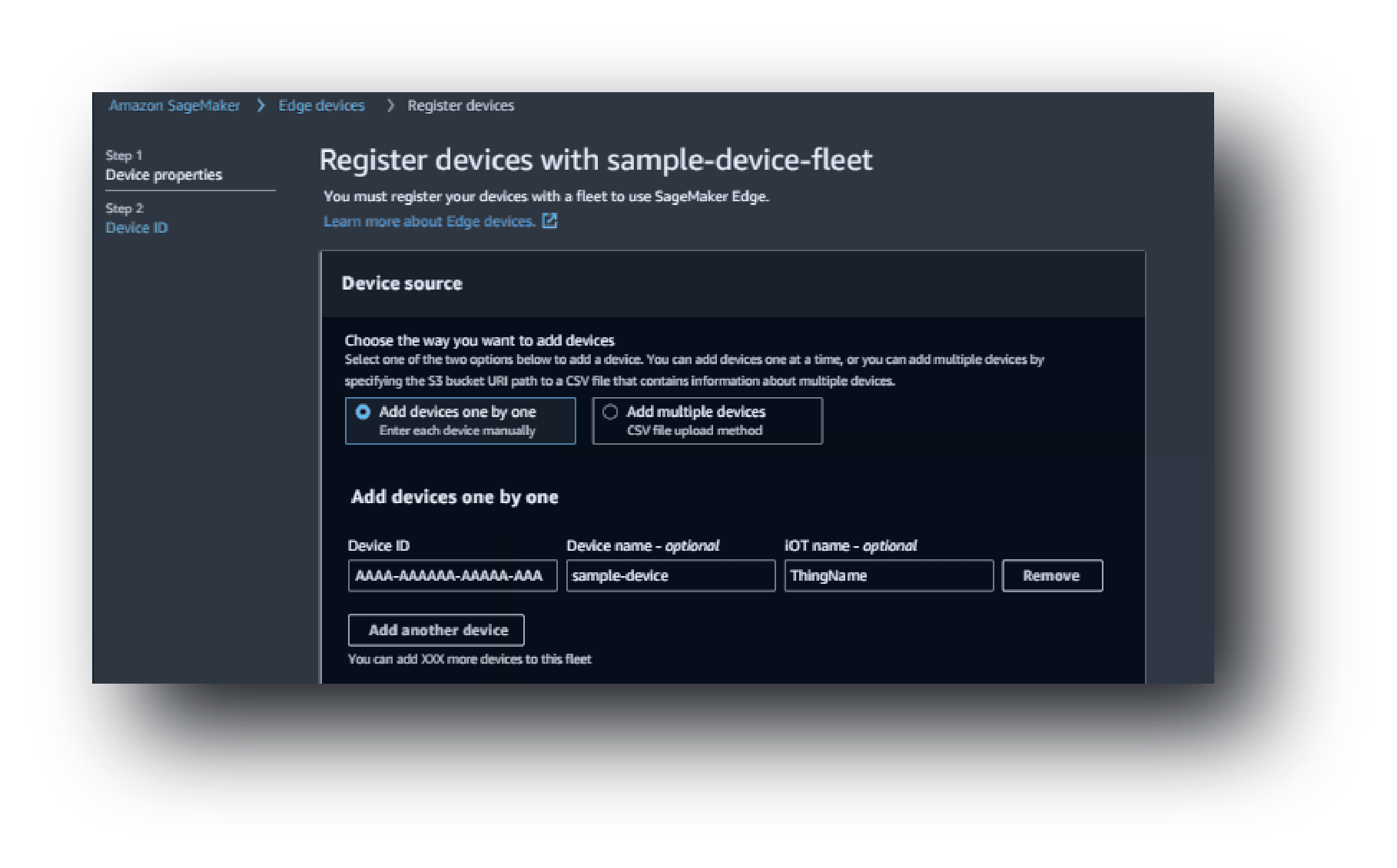 SageMaker Edge Manager SageMaker Edge Manager