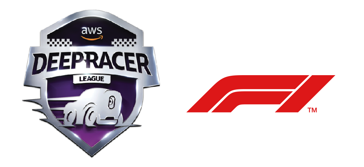F1 lockup DeepRacer League logo