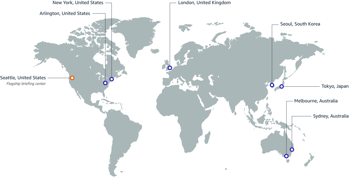 Executive Briefing Centers nel mondo Executive Briefing Centers nel mondo