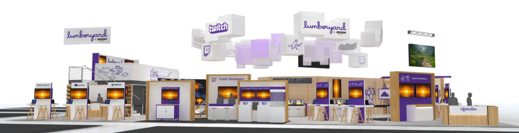 Lumberyard 부스 – GDC 2017 Lumberyard 부스 – GDC 2017