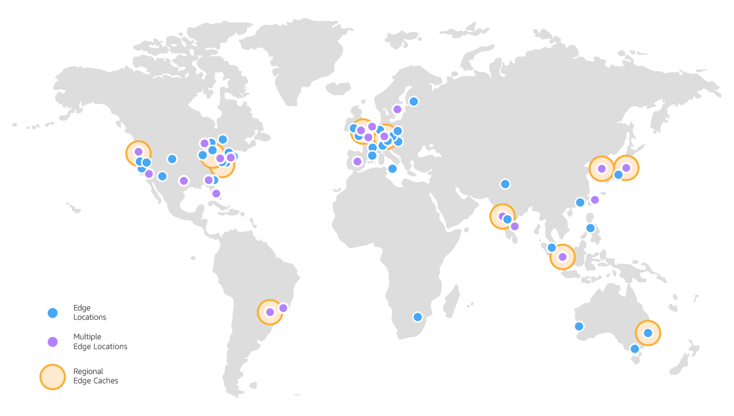 Amazon CloudFront 全球边缘网络 Amazon CloudFront 全球边缘网络