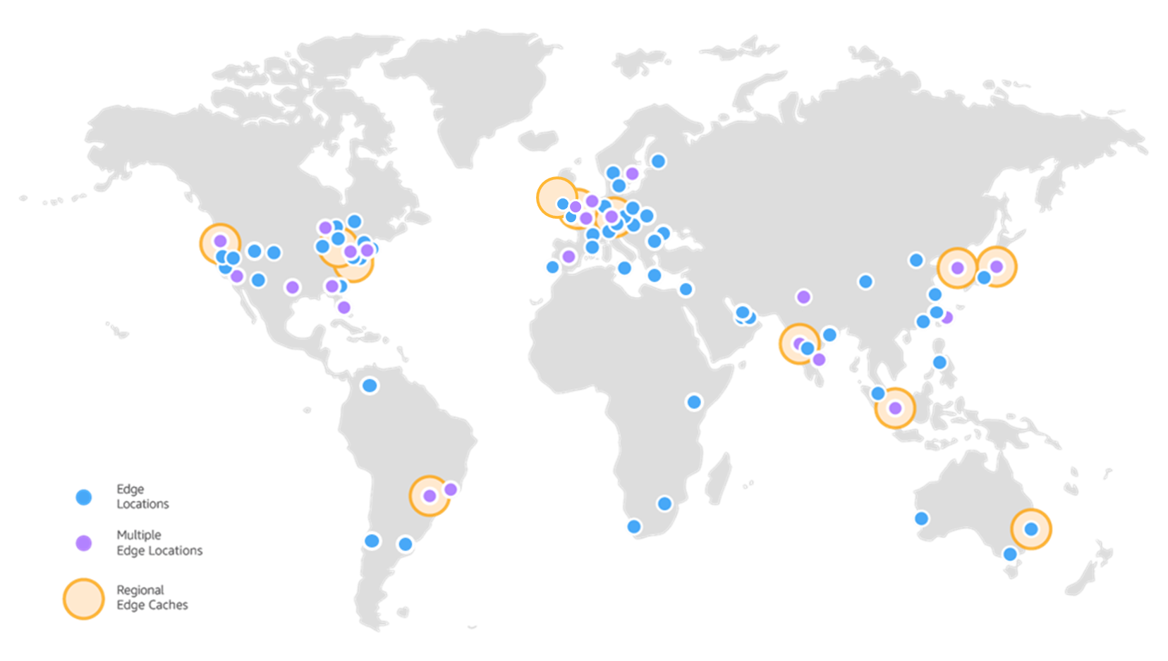Amazon CloudFront Edge Locations Amazon CloudFront Edge Locations