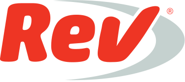 Le nom et les logos Rev sont des marques déposées ou des marques de services de Rev, Inc. ou ses sociétés affiliées aux États-Unis et dans d'autres pays. D'autres noms peuvent être des marques déposées de leurs propriétaires respectifs. Logo Rev