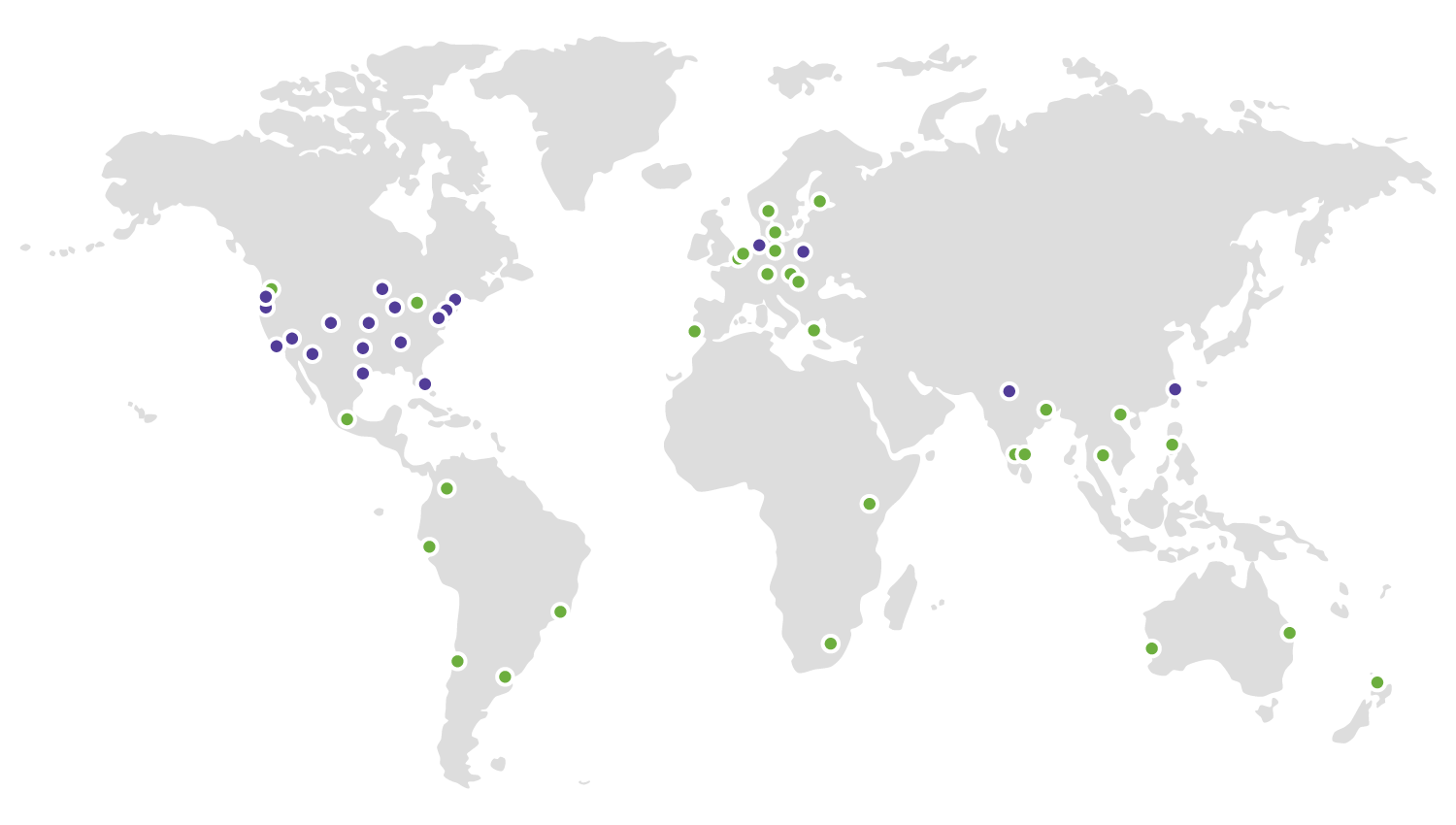 AWS Local Zones 全球地图 AWS Local Zones 全球地图