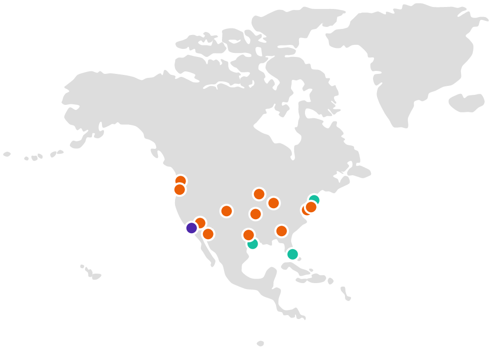 AWS Local Zones in North America AWS Local Zones in North America
