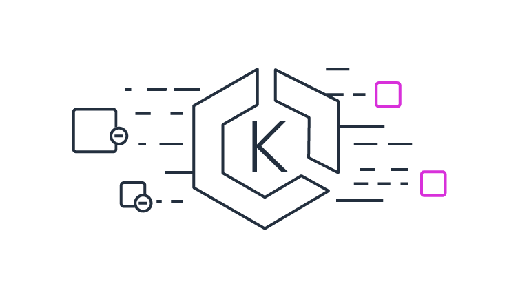 &Iacute;cone do modelo operacional Kubernetes