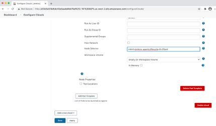 Configure any steps you'd like your cluster to execute once provisioned