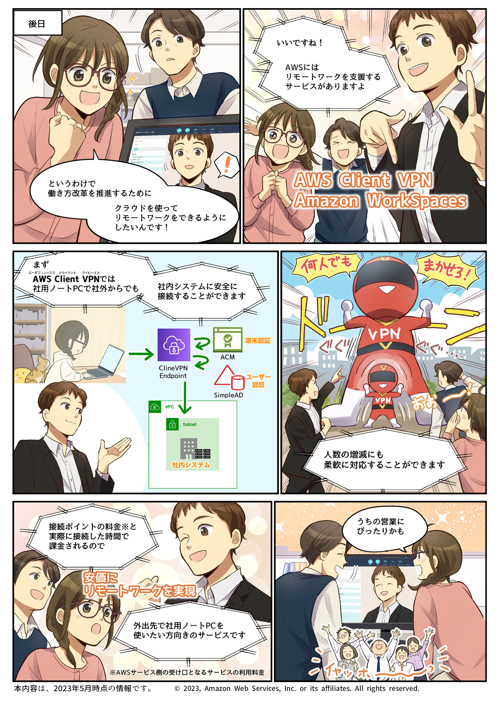 AWS マンガ：クラウドに乗っていこう！小さな会社の DX 日記－vol6