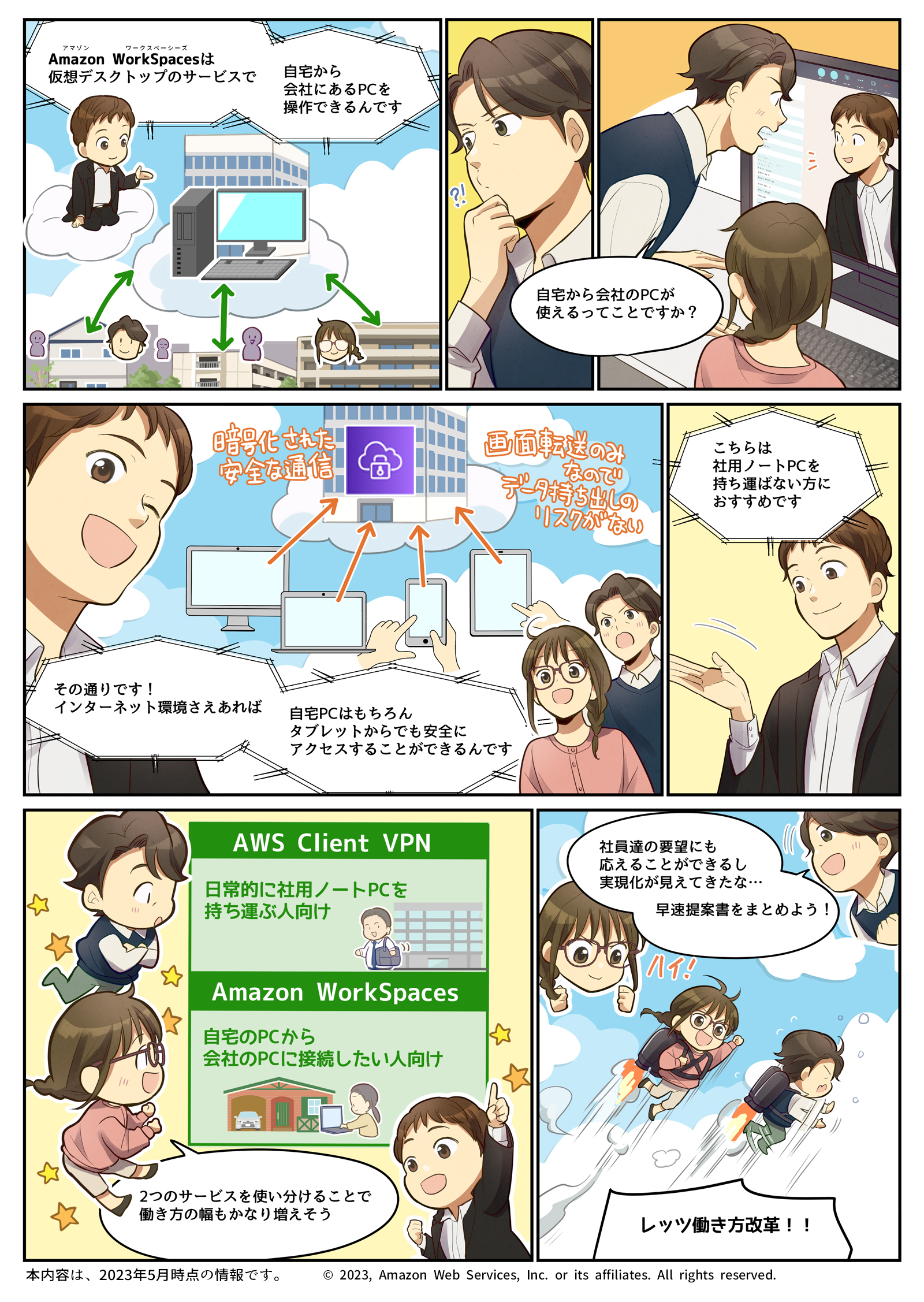 AWS マンガ：クラウドに乗っていこう！小さな会社の DX 日記－vol6