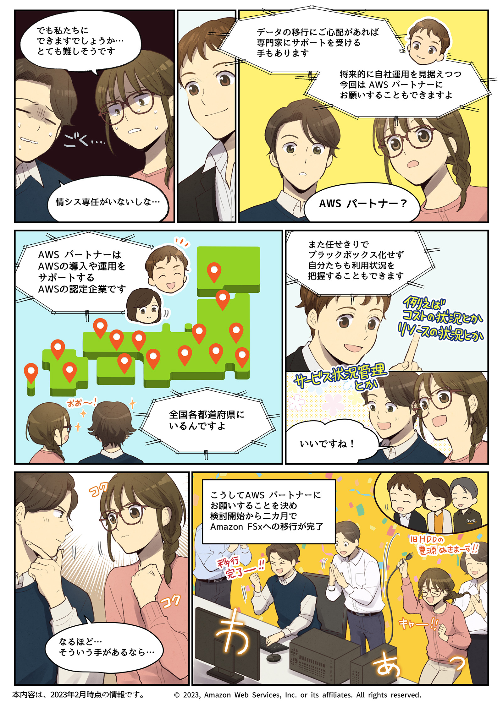 AWS マンガ：クラウドに乗っていこう！小さな会社の DX 日記－vol2