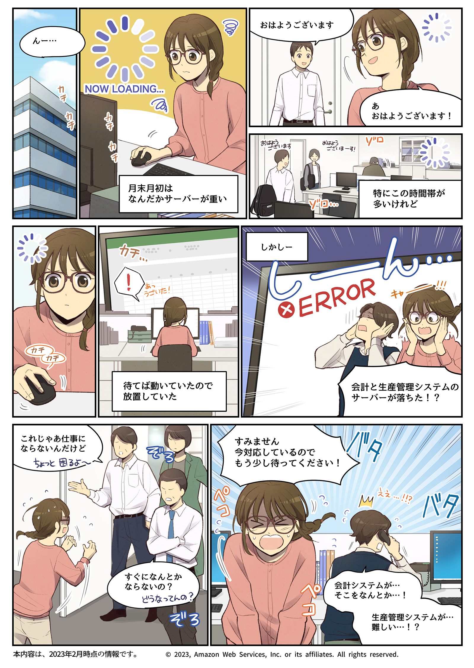 AWS マンガ：クラウドに乗っていこう！小さな会社の DX 日記－vol3