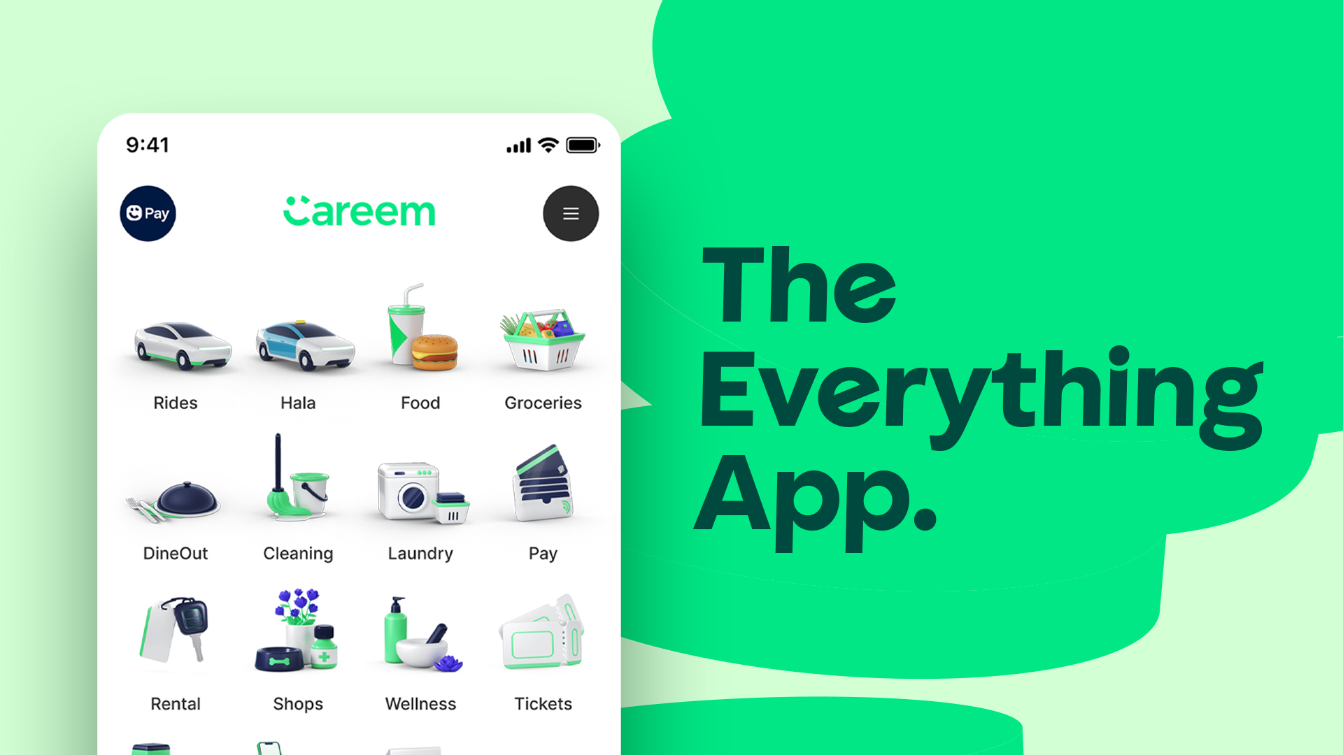 Careem mobile app graphic