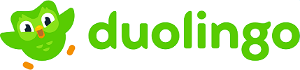 Duolingo Logo with Owl 429x100