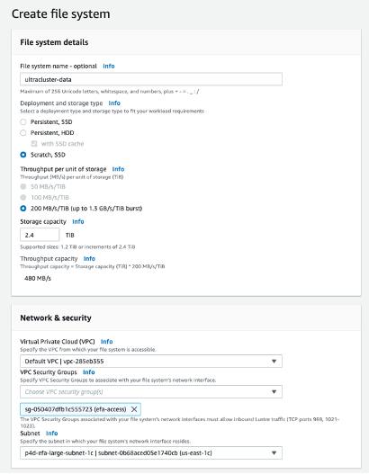 部署p4d Ec2 Ultracluster