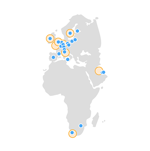  Africa Europe Middle East vps zone