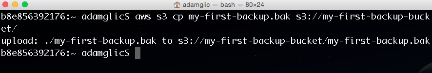 Command Line Tools for S3. Command Line Uploader