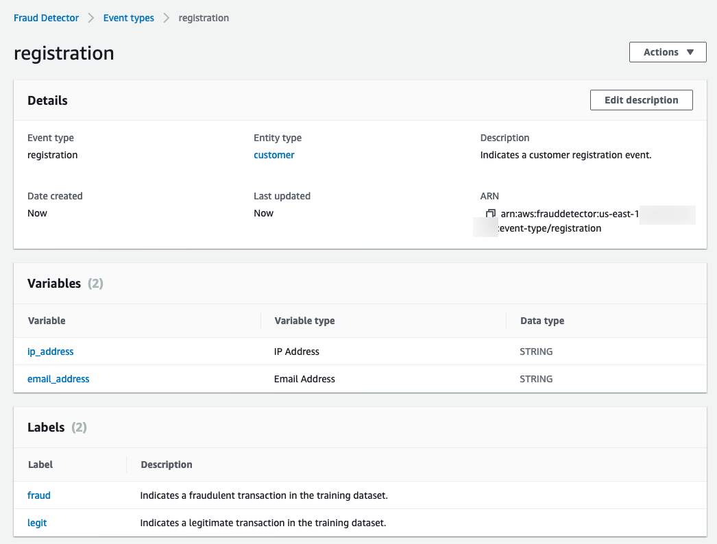 Instances dashboard