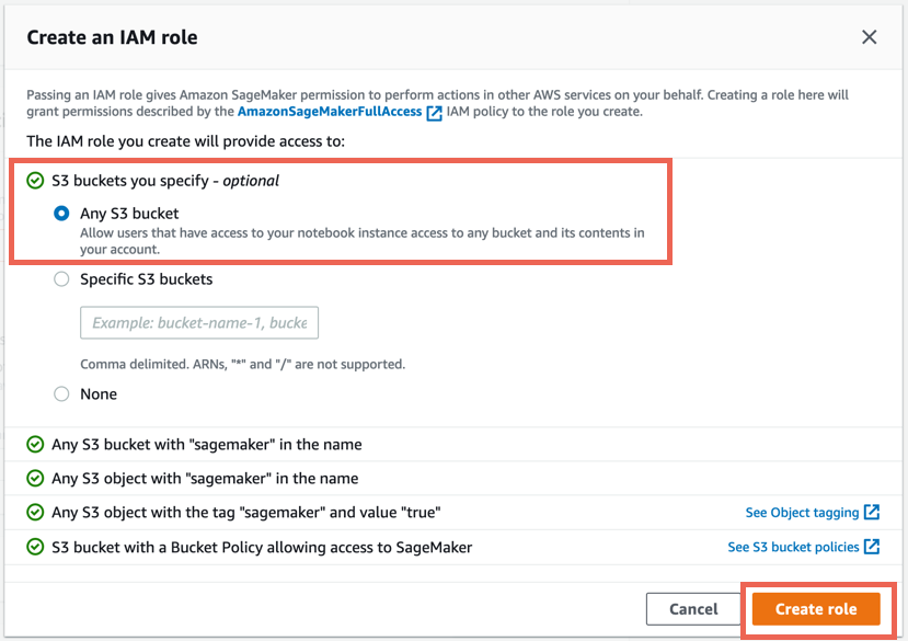 Building a ML Model with Sagemaker 5