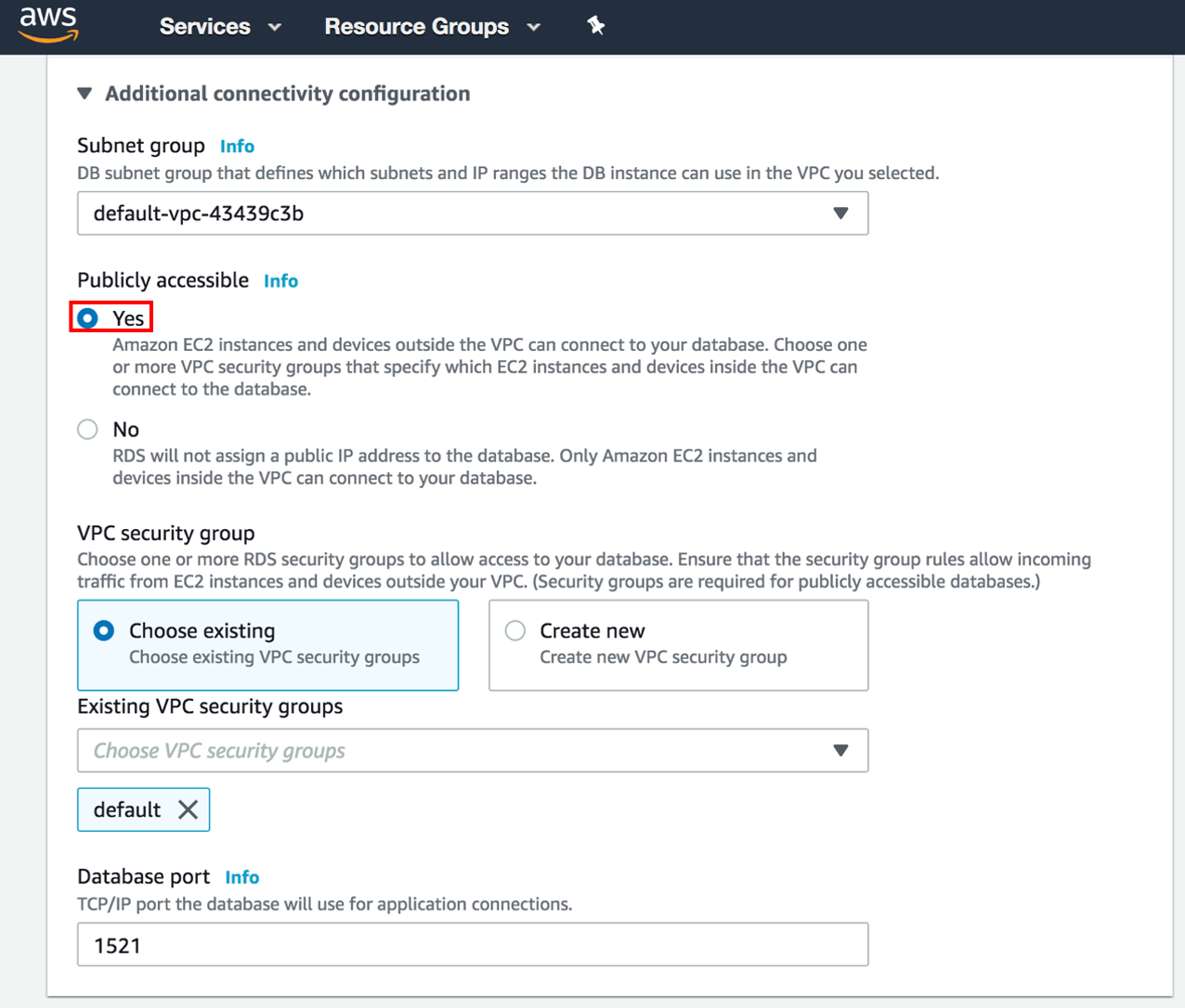 Additional connectivity options