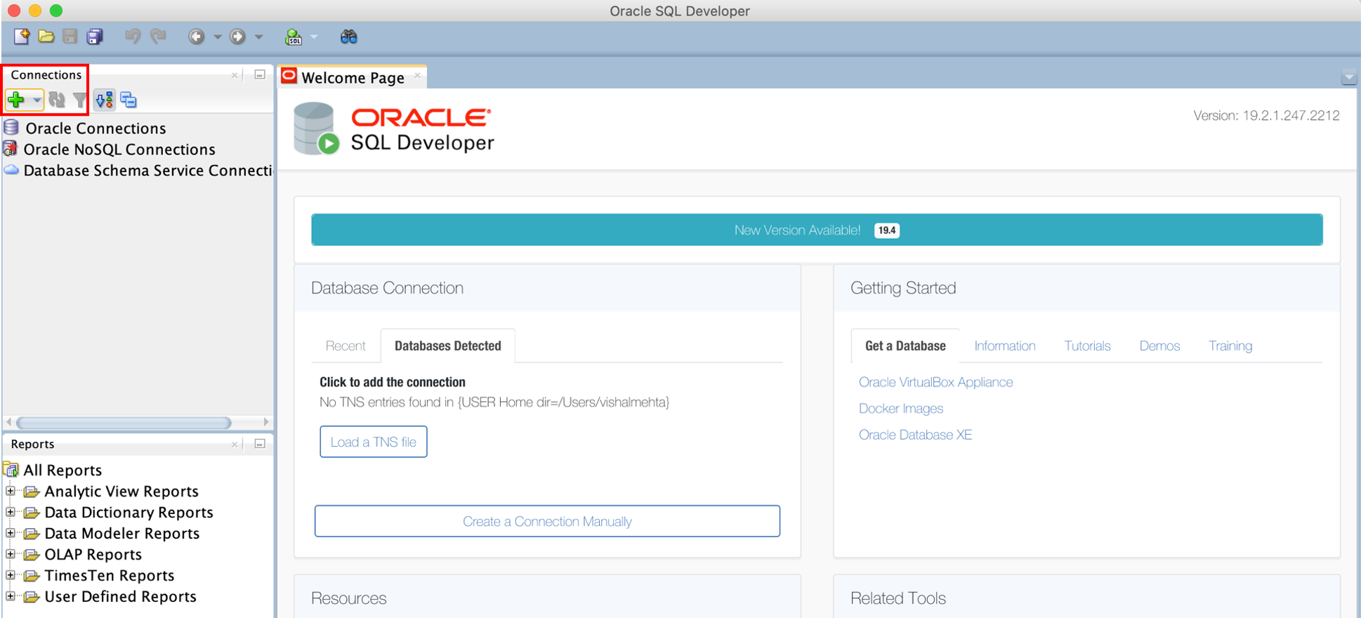 Oracle SQL Developer Client