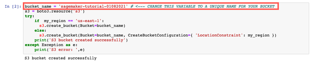 Building a ML Model with Sagemaker 11