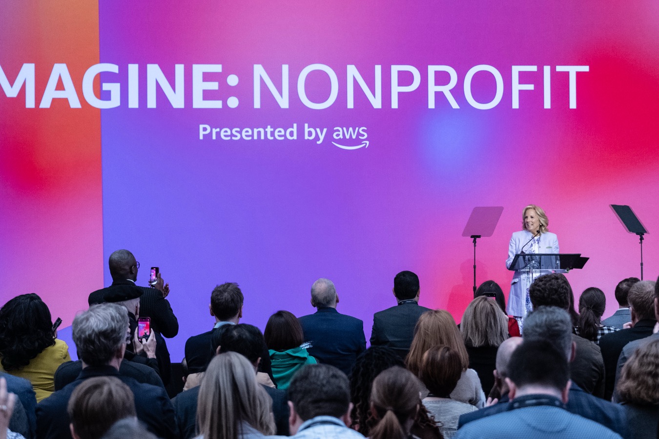 Dr. Jill Biden at Imagine Nonprofit