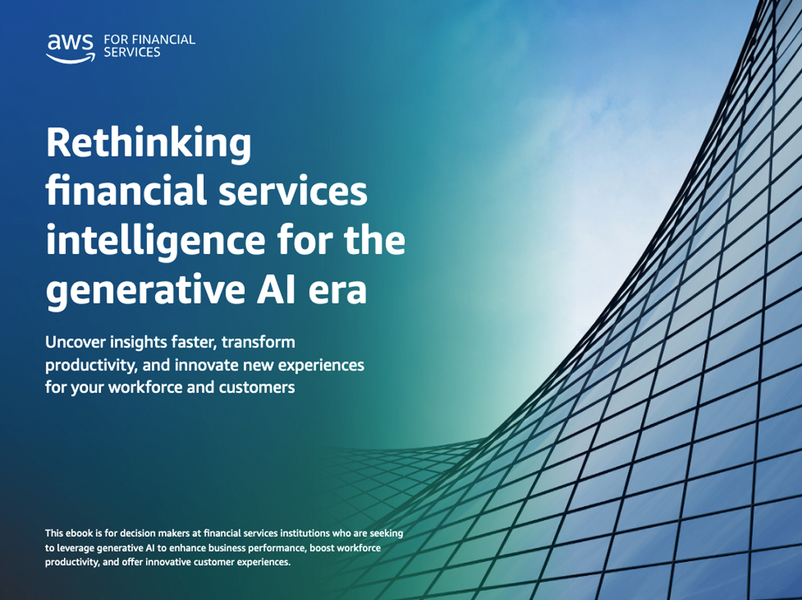 Rethinking financial services intelligence for the generative AI era