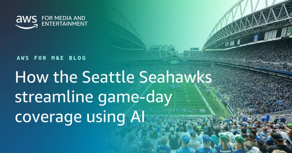  Seattle Seahawks がどのようにブログ用の AI フィーチャーカードを使用して試合当日の放送を効率化しているか