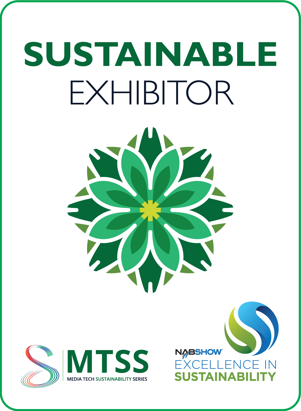 NAB Show 2024 Sustainable Exhibitor