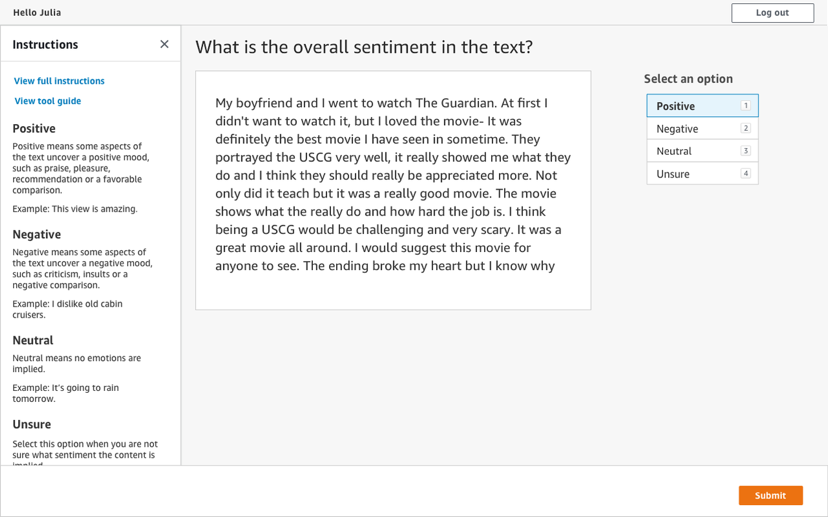 Text classification 