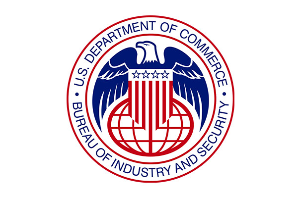 Logotipo del Departamento de Reglamento de Administraci&oacute;n de Comercio de los Estados Unidos