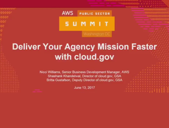 GovCloud– Amazon Web Services (AWS)