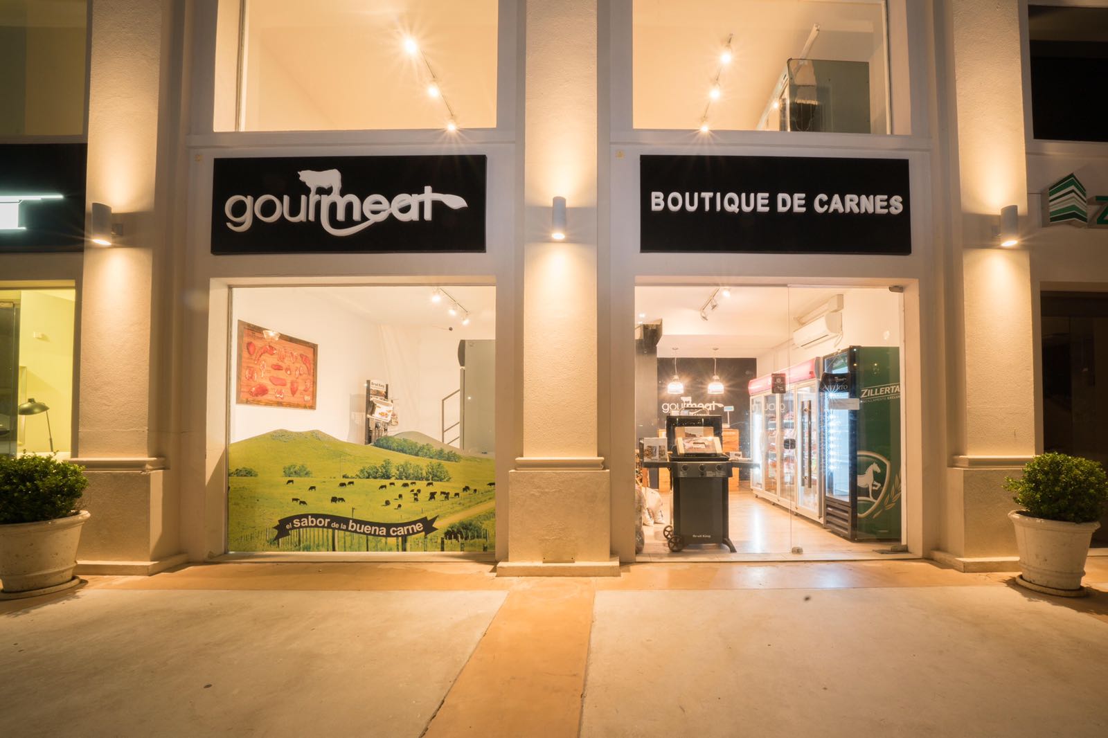 Gourmeat storefront