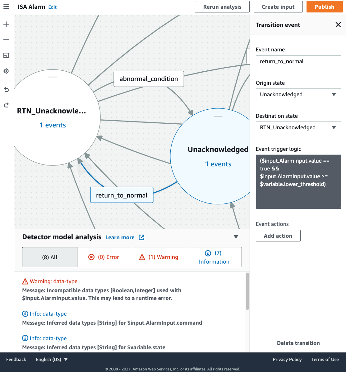 New troubleshooting feature now generally available for AWS IoT Events