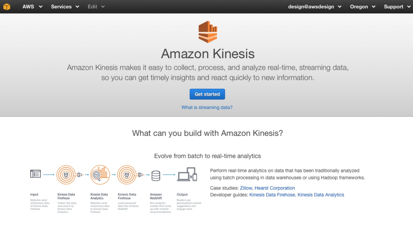 Announcing Amazon Kinesis console enhancements