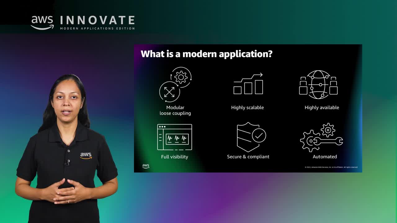Building a smarter and agile business with modern applications (Level 100)