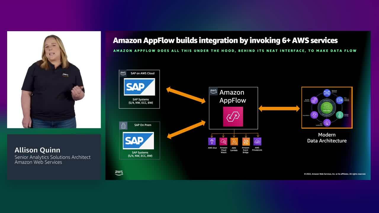 Move and enable business insights through analytics with SAP on AWS (Level 200)