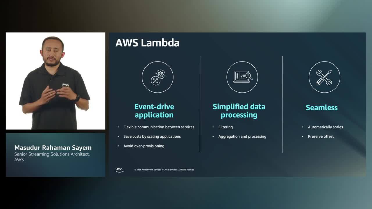 การสร้างแพลตฟอร์มข้อมูลการสตรีมด้วย Amazon Managed Streaming สำหรับ Apache Kafka และ Amazon Kinesis (ระดับ 200)