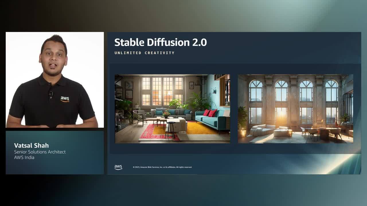 使用 AWS 上的生成式 AI 和 Stable Diffusion 建立超級英雄虛擬人物 (等級 200)