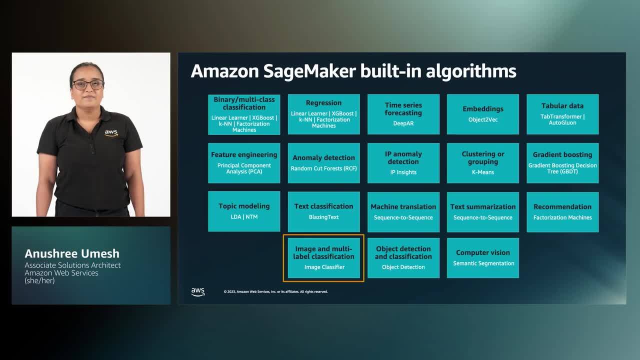 使用 Amazon SageMaker 建置音訊分類器 (等級 200)