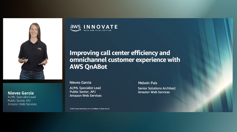 Mejorar la eficiencia del centro de llamadas y la experiencia omnicanal del cliente con un QnABot de AWS (nivel 200)