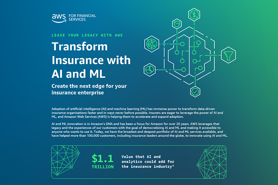 Transformez l'assurance gr&acirc;ce &agrave; l'IA et au ML