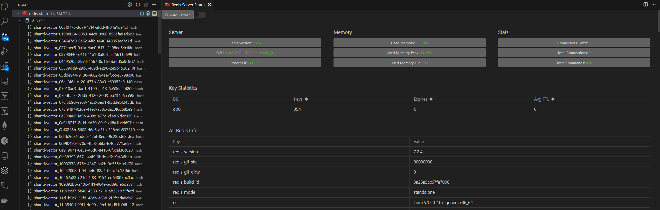 Redis Query Data