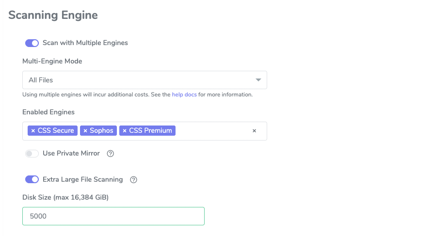 Amazon S3 Scanning Engine Amazon S3 Scanning Engine