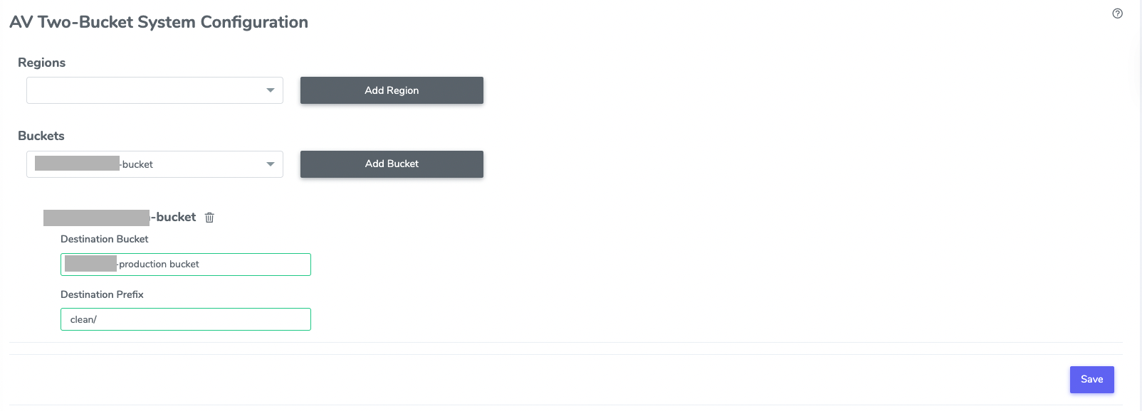 Antivirus for S3 AV Two-Bucket System Configuration Antivirus for S3 AV Two-Bucket System Configuration